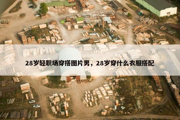 28岁轻职场穿搭图片男，28岁穿什么衣服搭配