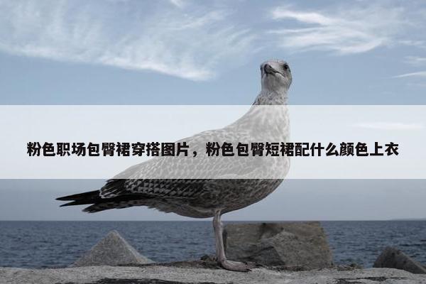 粉色职场包臀裙穿搭图片，粉色包臀短裙配什么颜色上衣