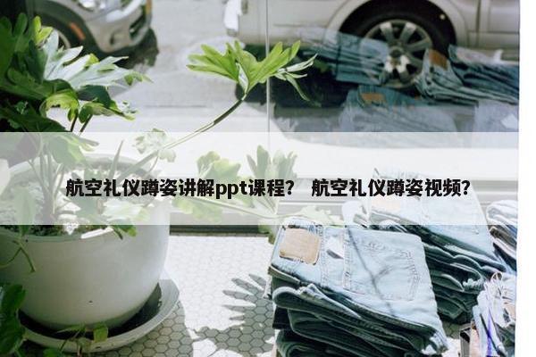 航空礼仪蹲姿讲解ppt课程？ 航空礼仪蹲姿视频？