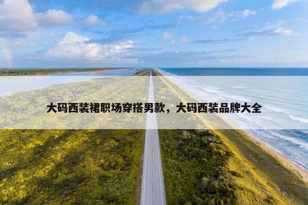 大码西装裙职场穿搭男款，大码西装品牌大全