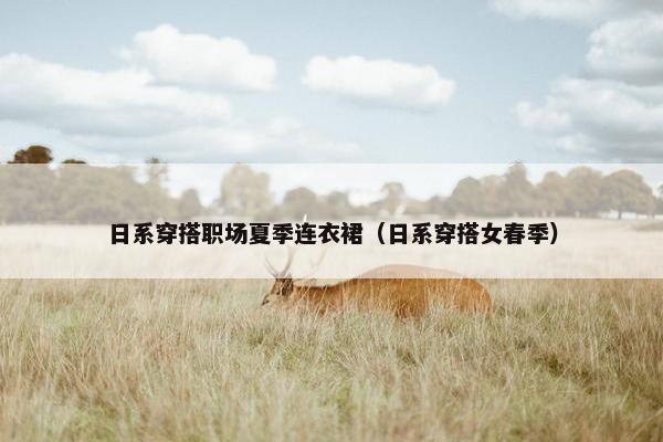 日系穿搭职场夏季连衣裙（日系穿搭女春季）