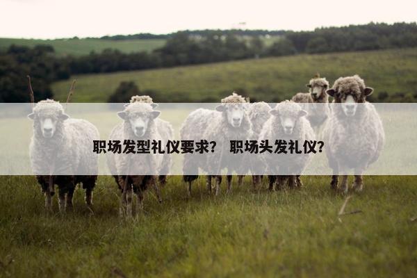 职场发型礼仪要求？ 职场头发礼仪？