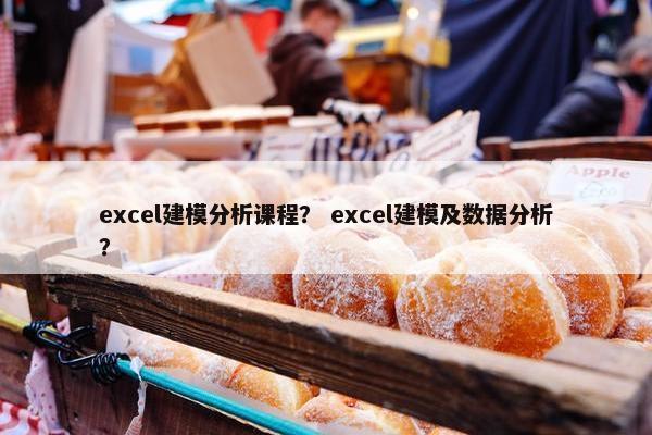 excel建模分析课程？ excel建模及数据分析？