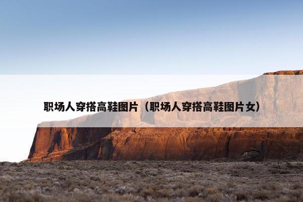 职场人穿搭高鞋图片（职场人穿搭高鞋图片女）
