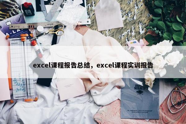 excel课程报告总结，excel课程实训报告