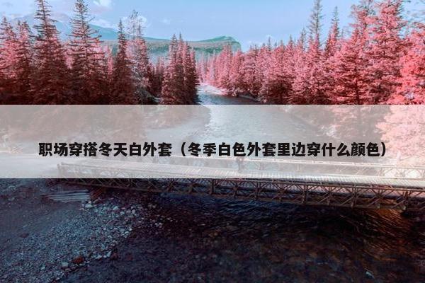 职场穿搭冬天白外套（冬季白色外套里边穿什么颜色）