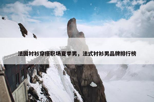 法国衬衫穿搭职场夏季男，法式衬衫男品牌排行榜