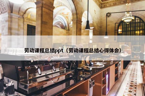 劳动课程总结ppt（劳动课程总结心得体会）