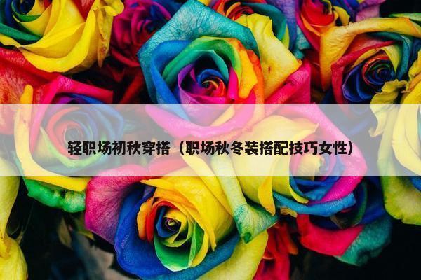 轻职场初秋穿搭（职场秋冬装搭配技巧女性）