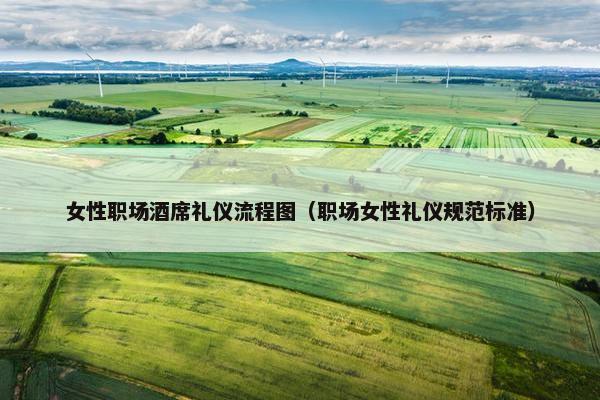 女性职场酒席礼仪流程图（职场女性礼仪规范标准）