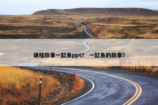 课程故事一缸鱼ppt？ 一缸鱼的故事？