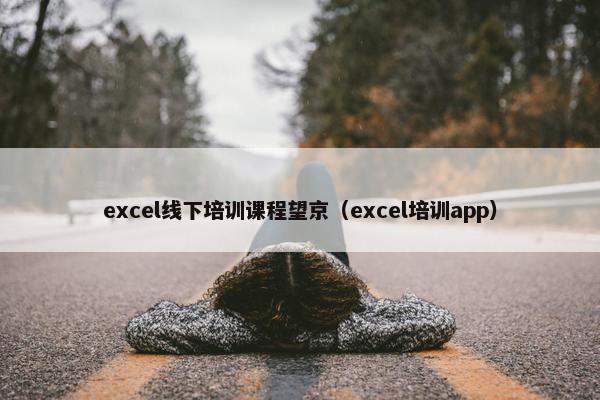 excel线下培训课程望京（excel培训app）