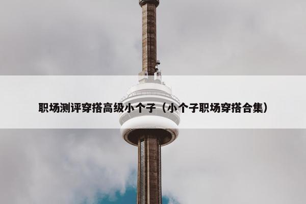 职场测评穿搭高级小个子（小个子职场穿搭合集）