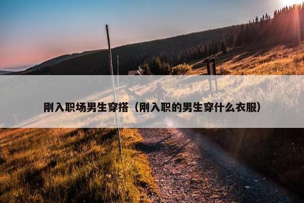 刚入职场男生穿搭（刚入职的男生穿什么衣服）