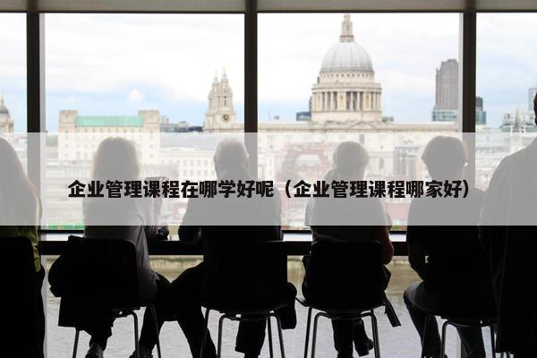 企业管理课程在哪学好呢（企业管理课程哪家好）
